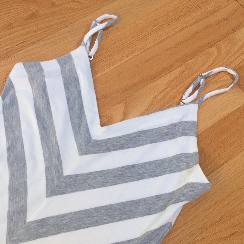 Striped Chevron Maxi dress, size S